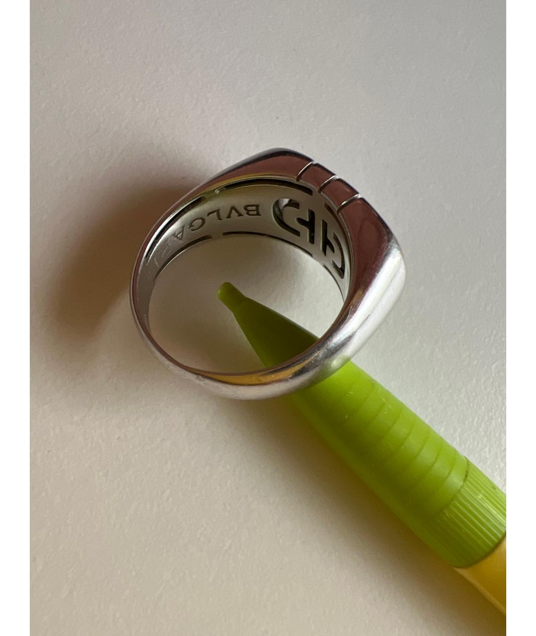 BVLGARI Кольцо из белого золота, фото 5