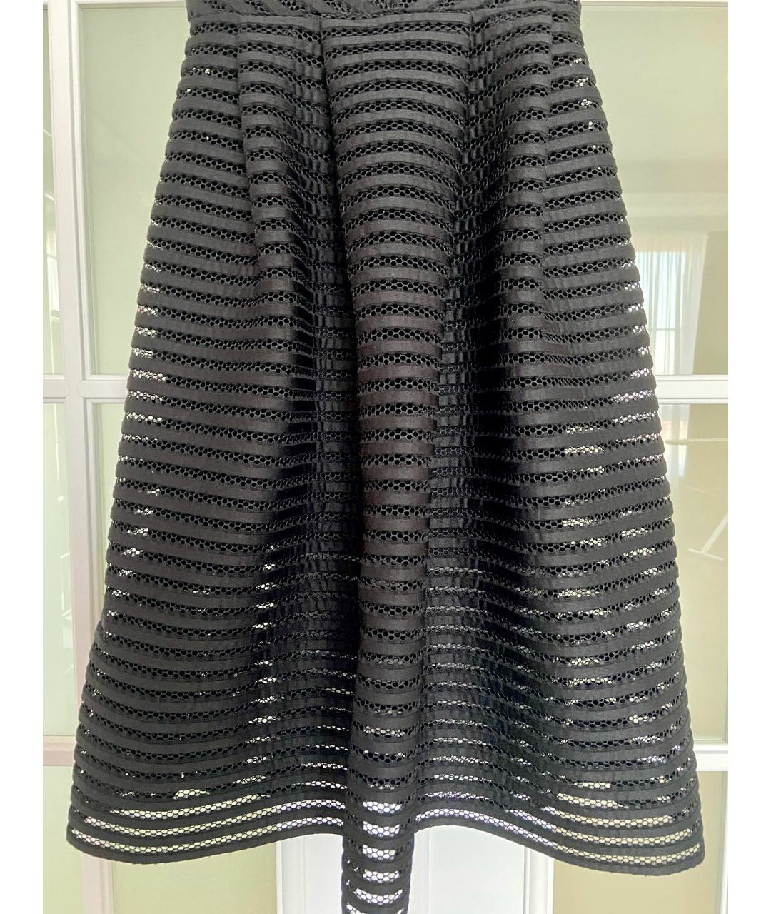 MAJE Черное полиэстеровое коктейльное платье, фото 4