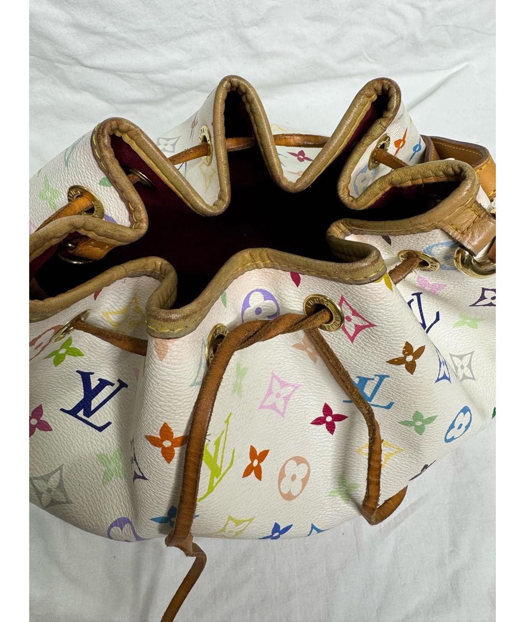 LOUIS VUITTON Белая сумка тоут, фото 3
