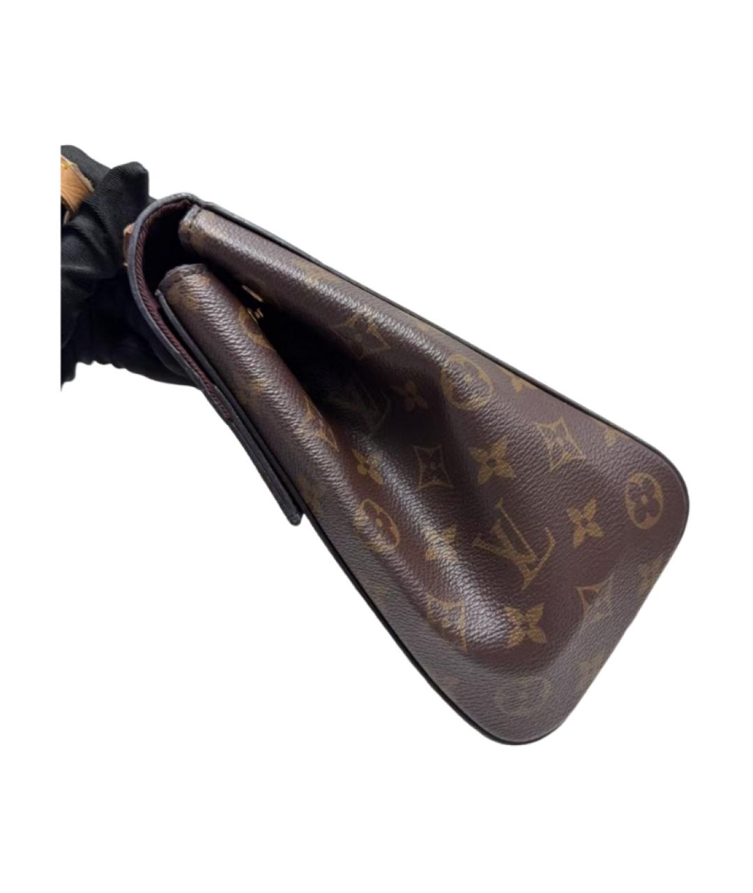 LOUIS VUITTON Коричневая сумка с короткими ручками, фото 6
