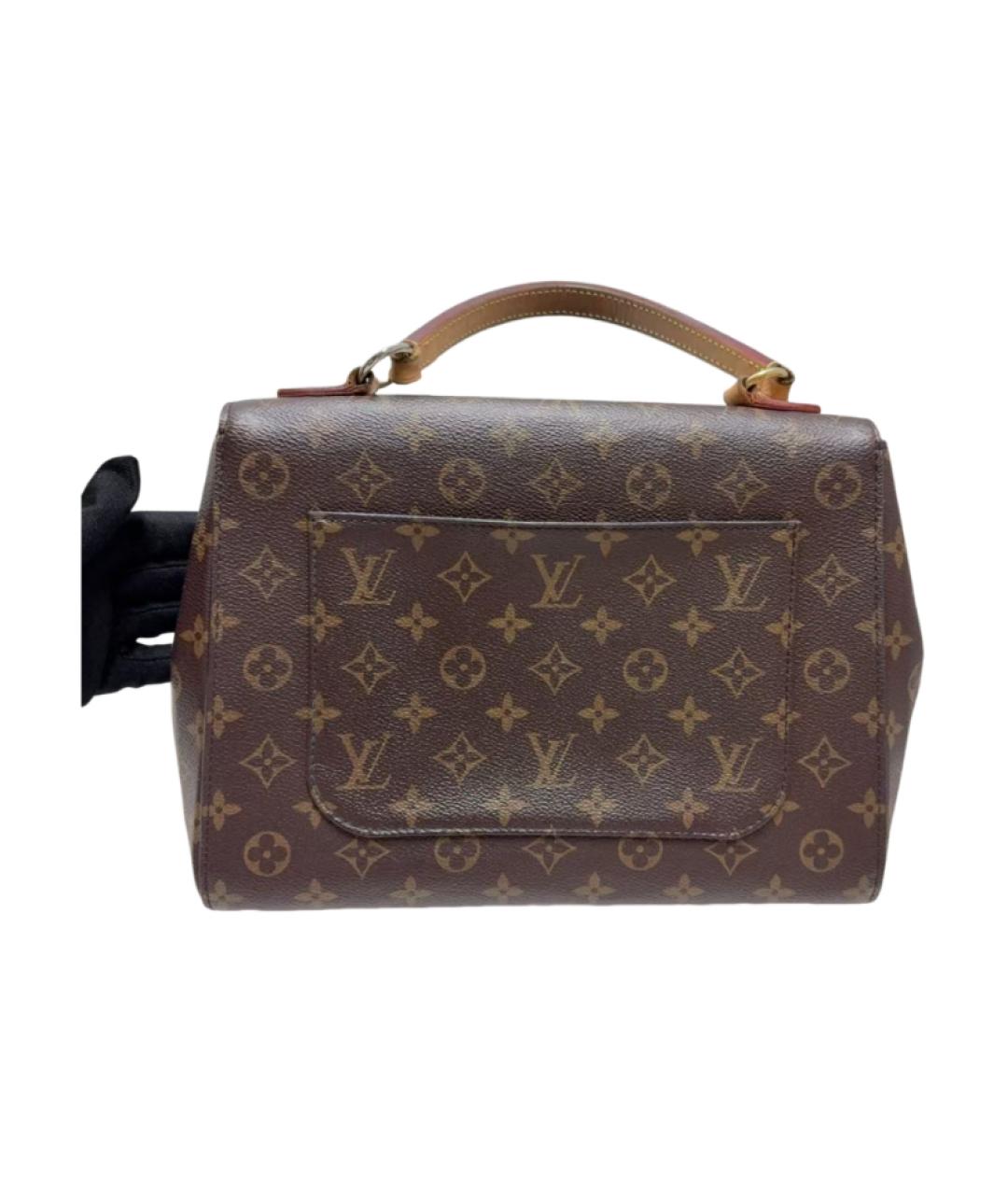 LOUIS VUITTON Коричневая сумка с короткими ручками, фото 3