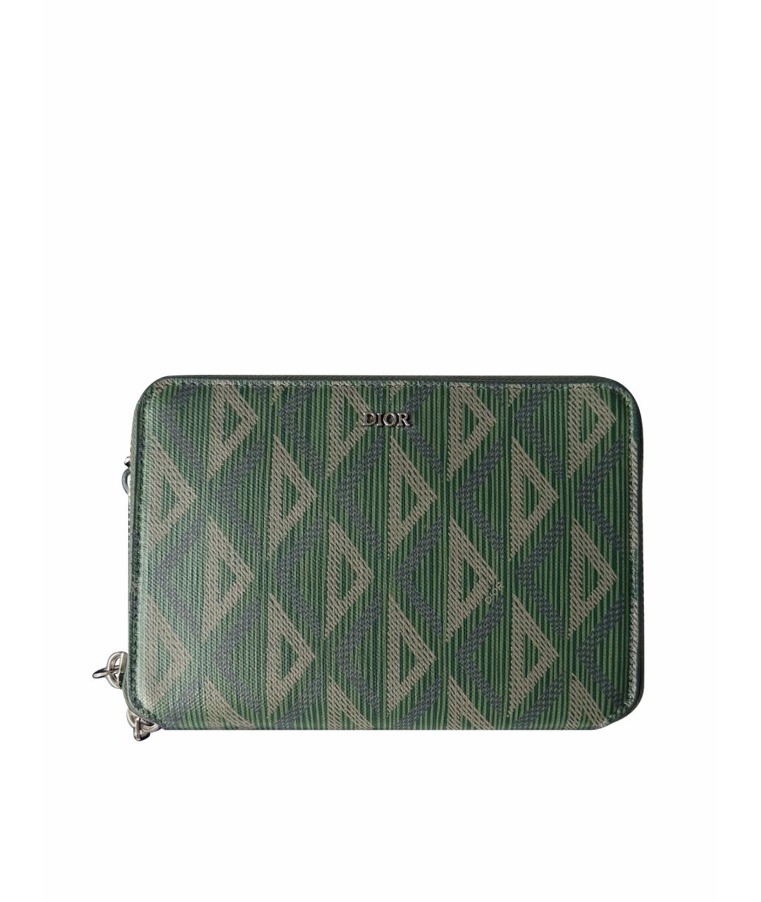 CHRISTIAN DIOR Зеленая сумка на плечо, фото 1