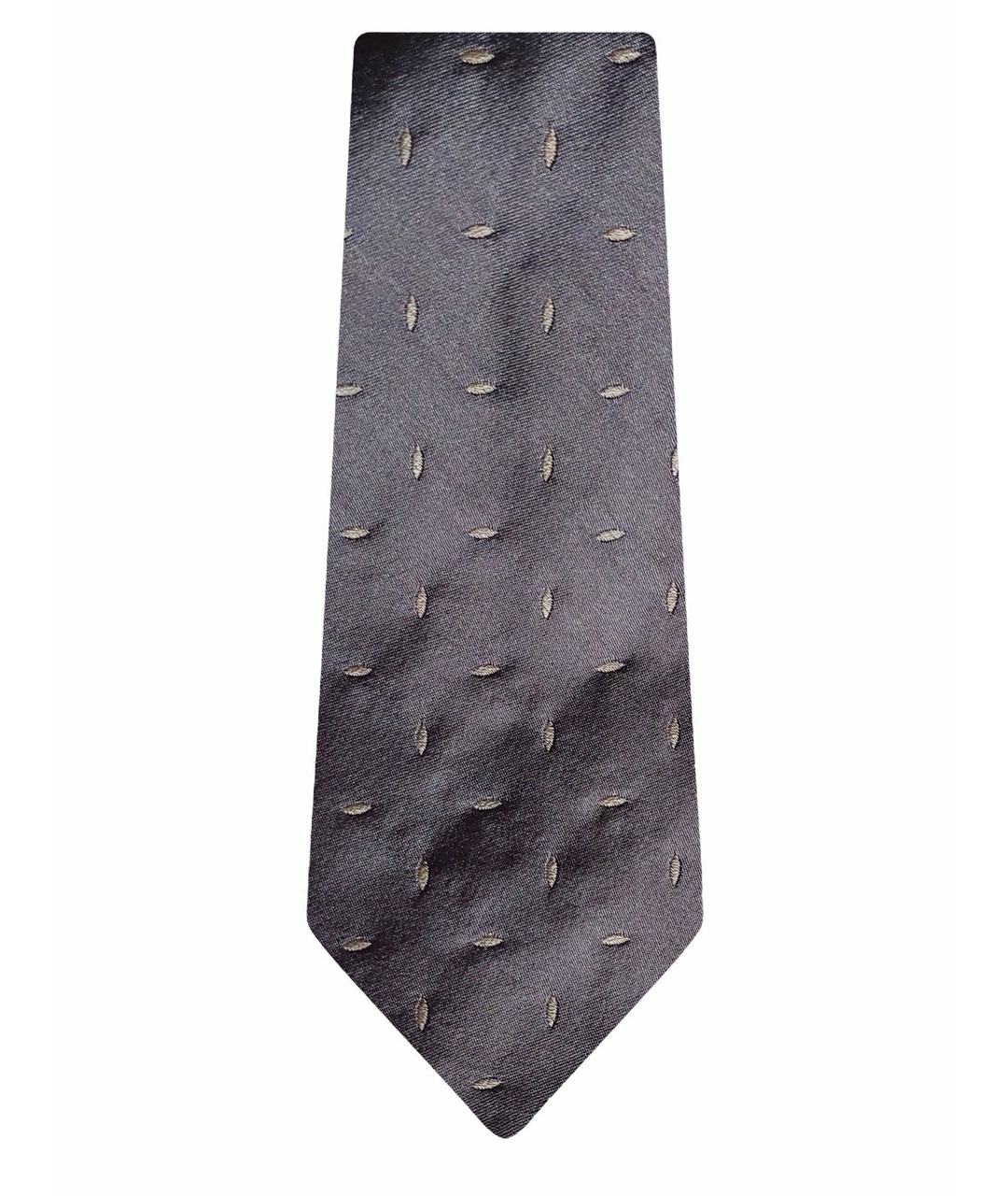 ARMANI COLLEZIONI Серебрянный шелковый галстук, фото 1