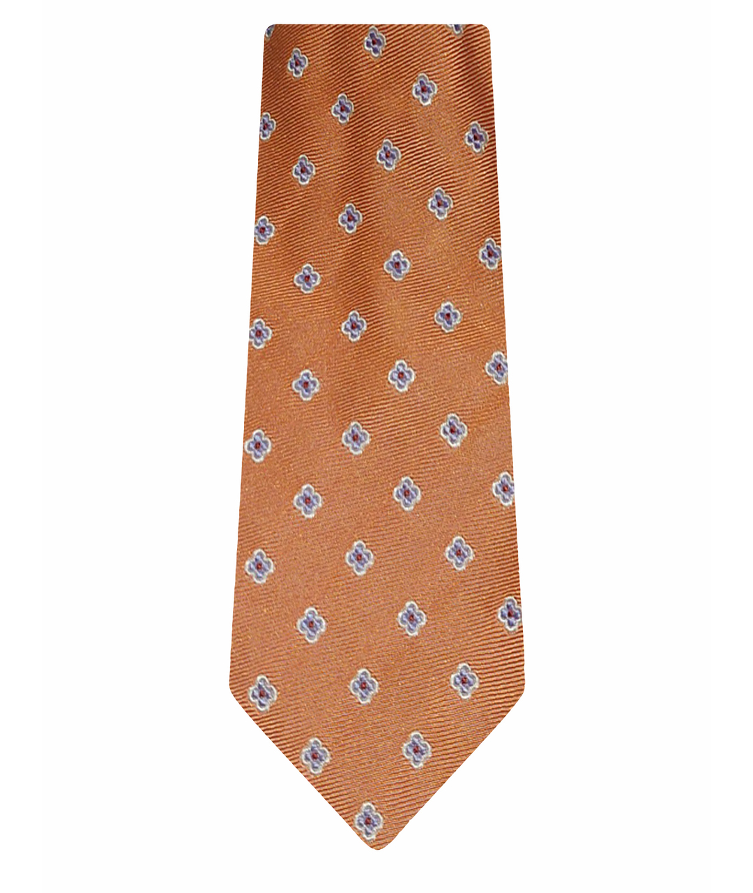 PAL ZILERI Оранжевый шелковый галстук, фото 1