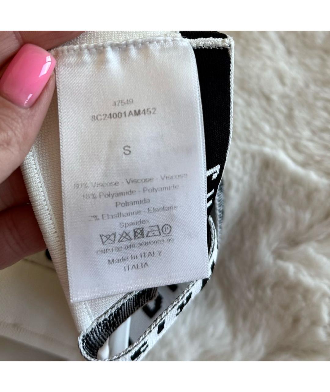 CHRISTIAN DIOR Белая майка, фото 3