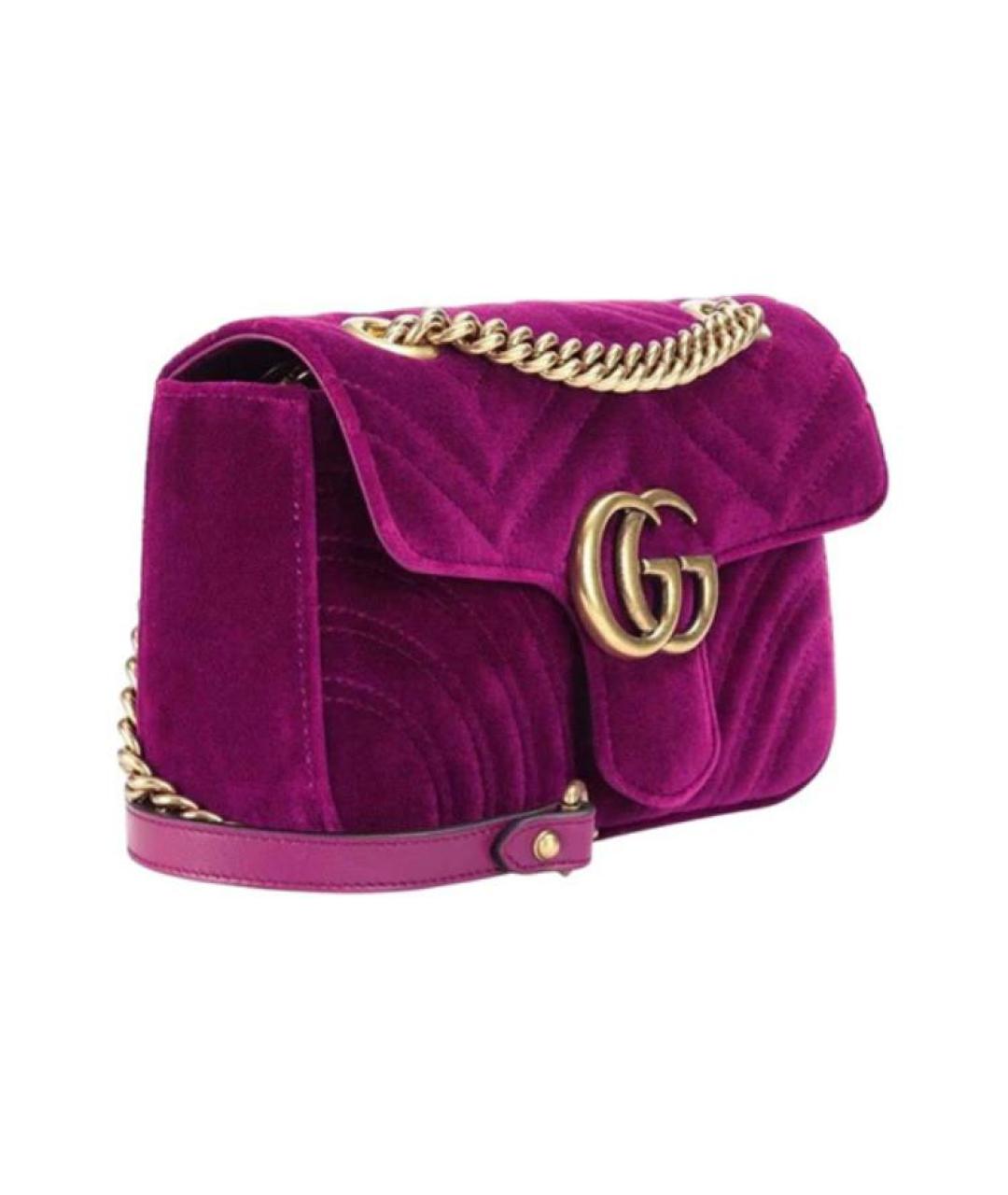 GUCCI Фиолетовая сумка через плечо, фото 2