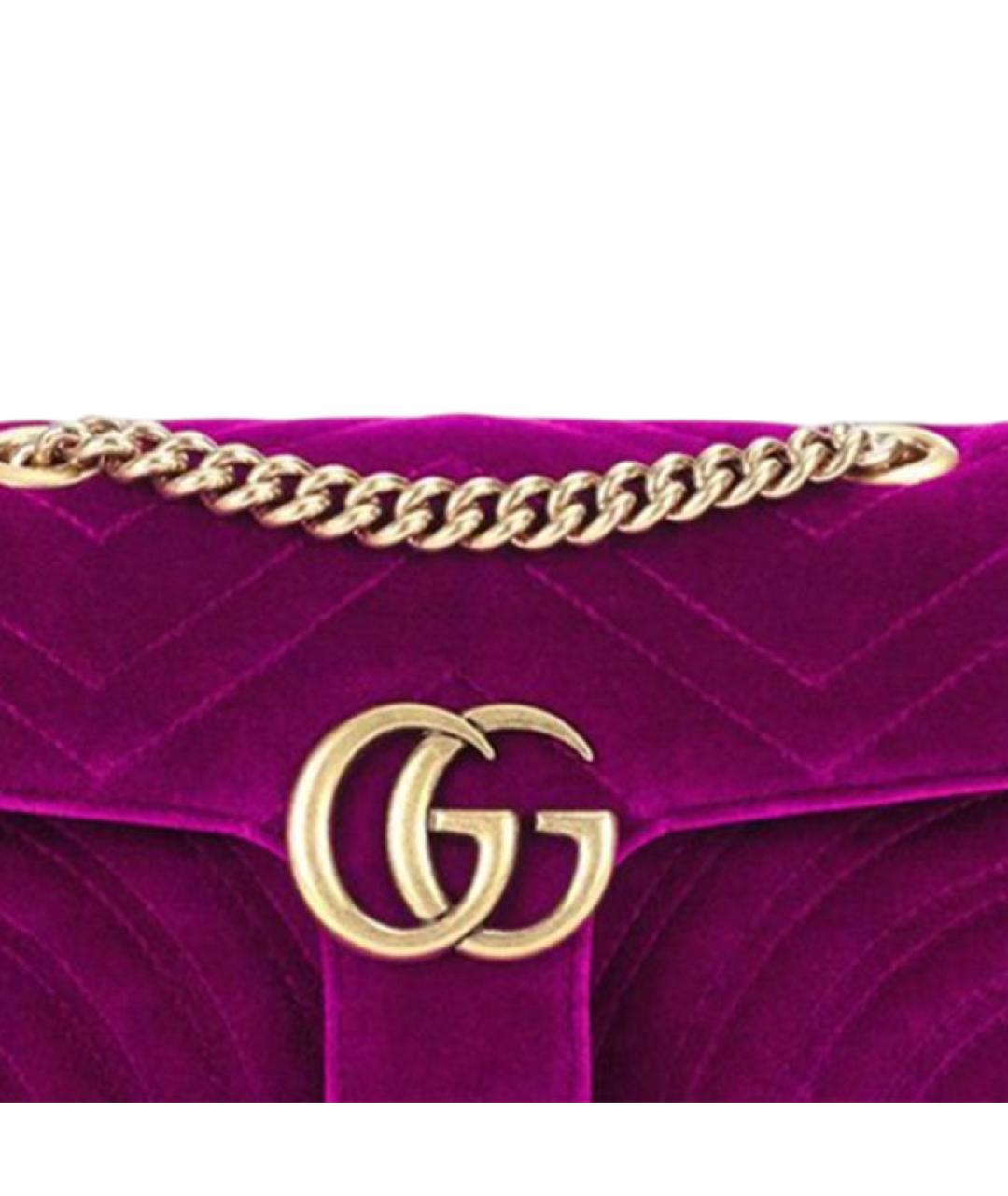 GUCCI Фиолетовая сумка через плечо, фото 4
