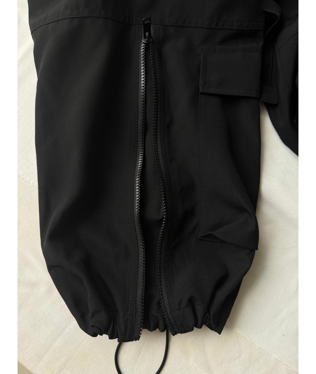GIVENCHY Черные шерстяные повседневные брюки, фото 7