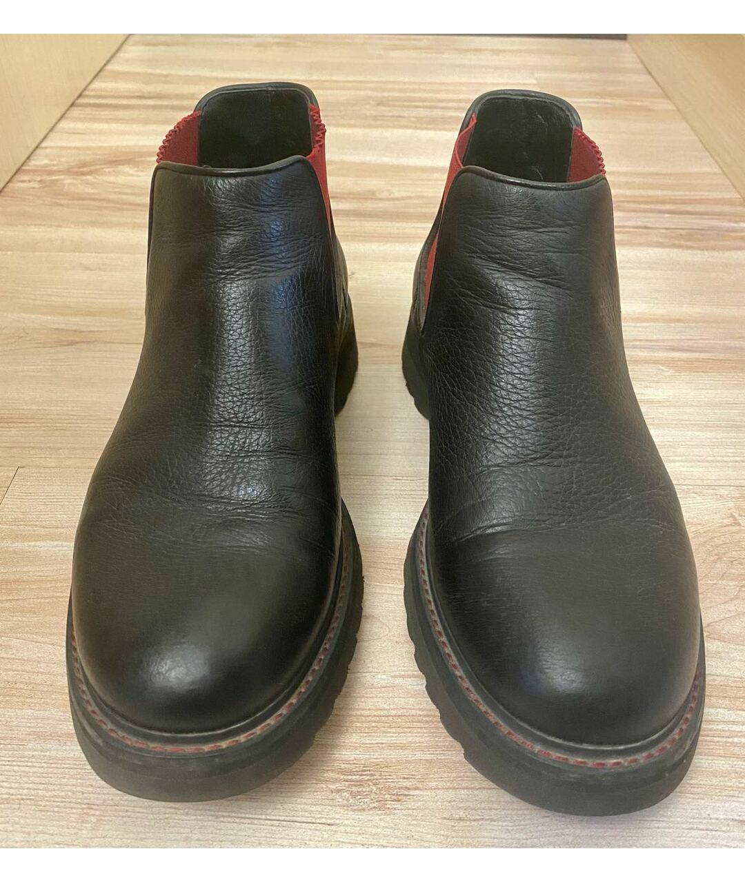 LORIBLU Черные кожаные высокие ботинки, фото 2