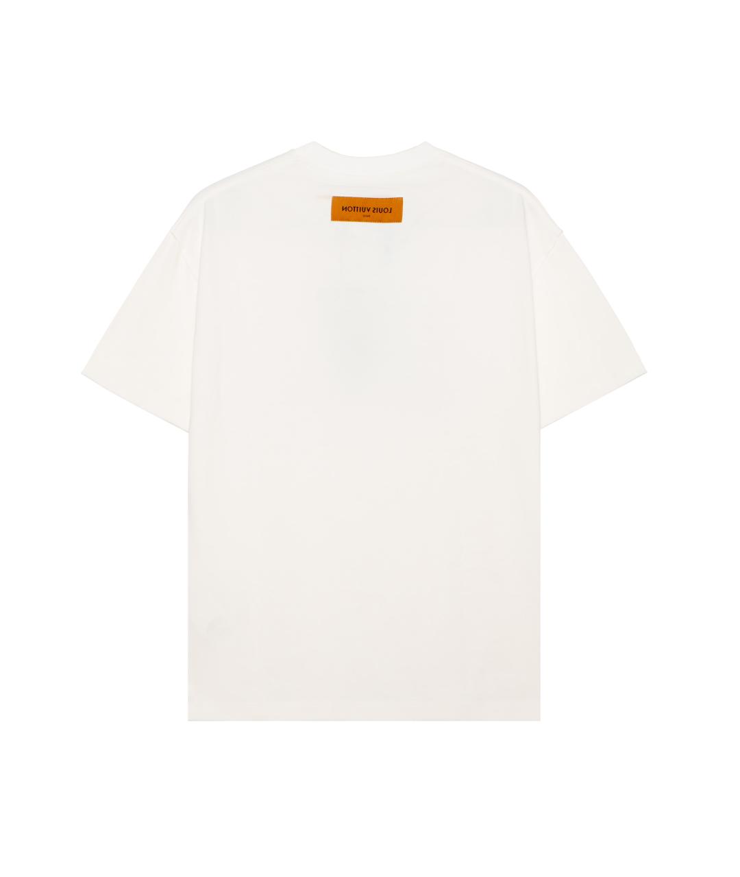 LOUIS VUITTON Белая футболка, фото 2