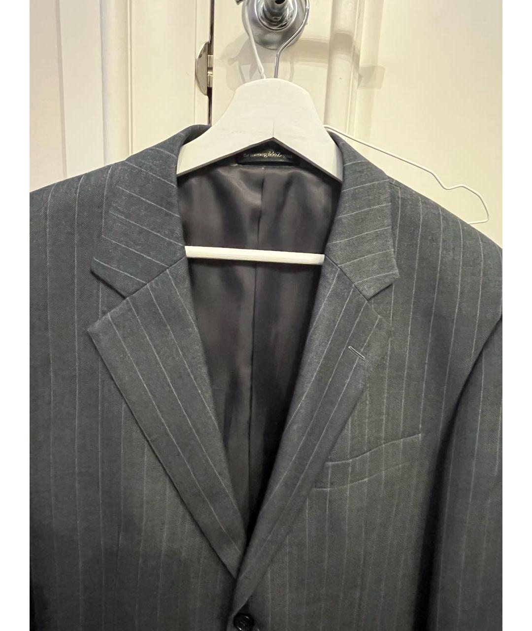 ERMENEGILDO ZEGNA XXX Серый классический костюм, фото 2