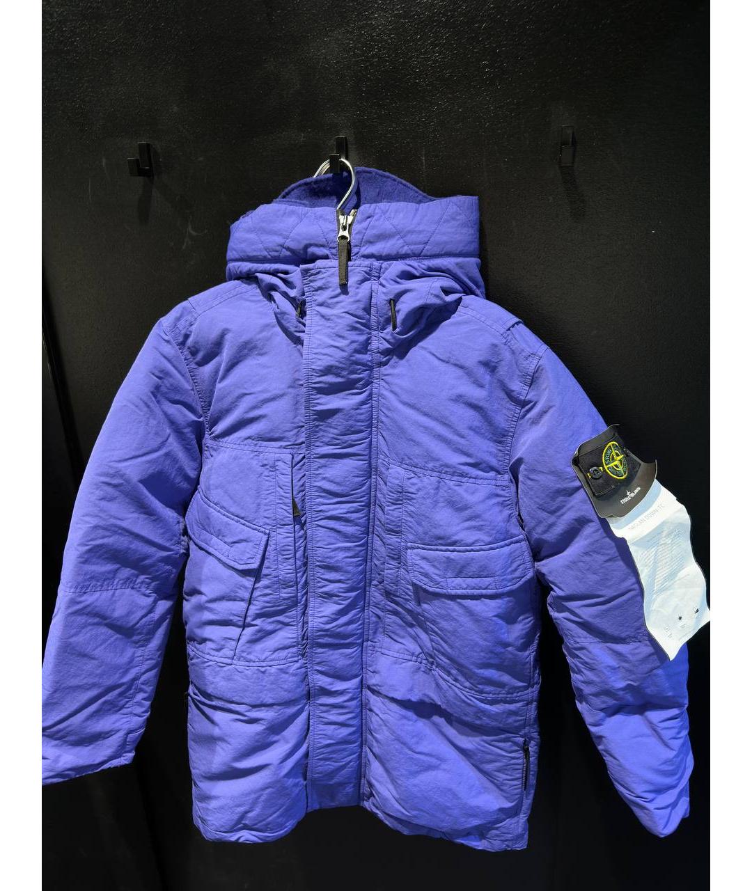 STONE ISLAND Синяя куртка, фото 5