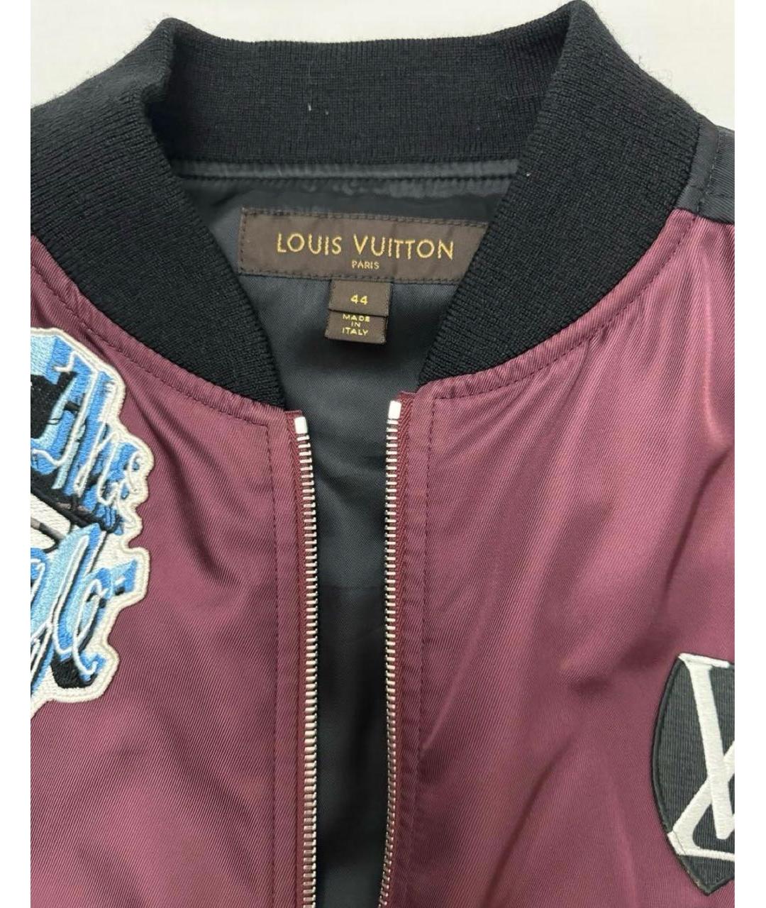 LOUIS VUITTON Бордовая куртка, фото 3