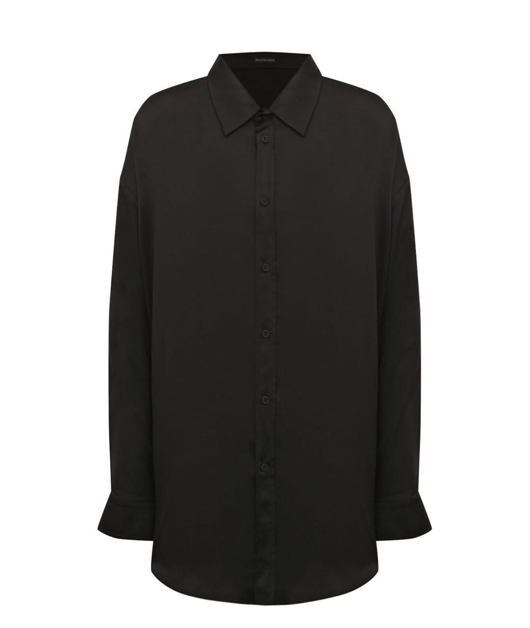 BALENCIAGA Черная рубашка, фото 1