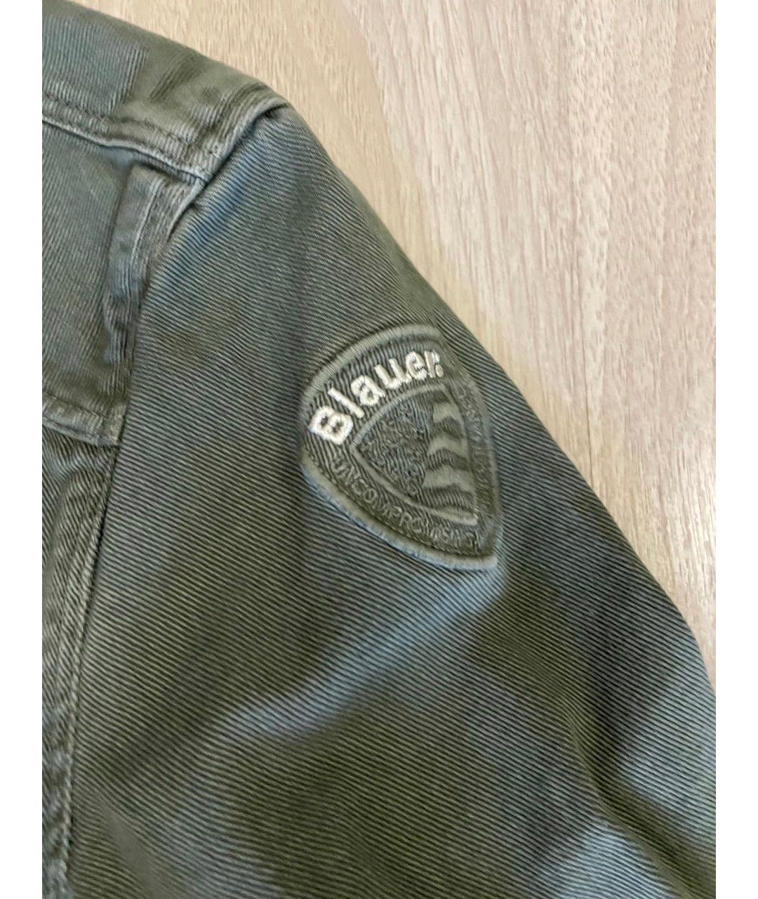 BLAUER Хаки деним куртка, фото 5