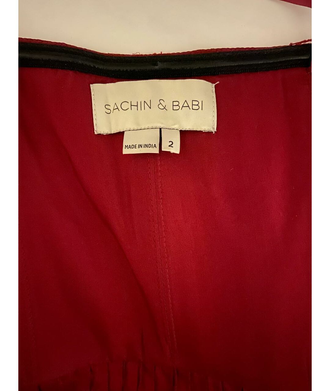 SACHIN & BABI Шелковое вечернее платье, фото 3