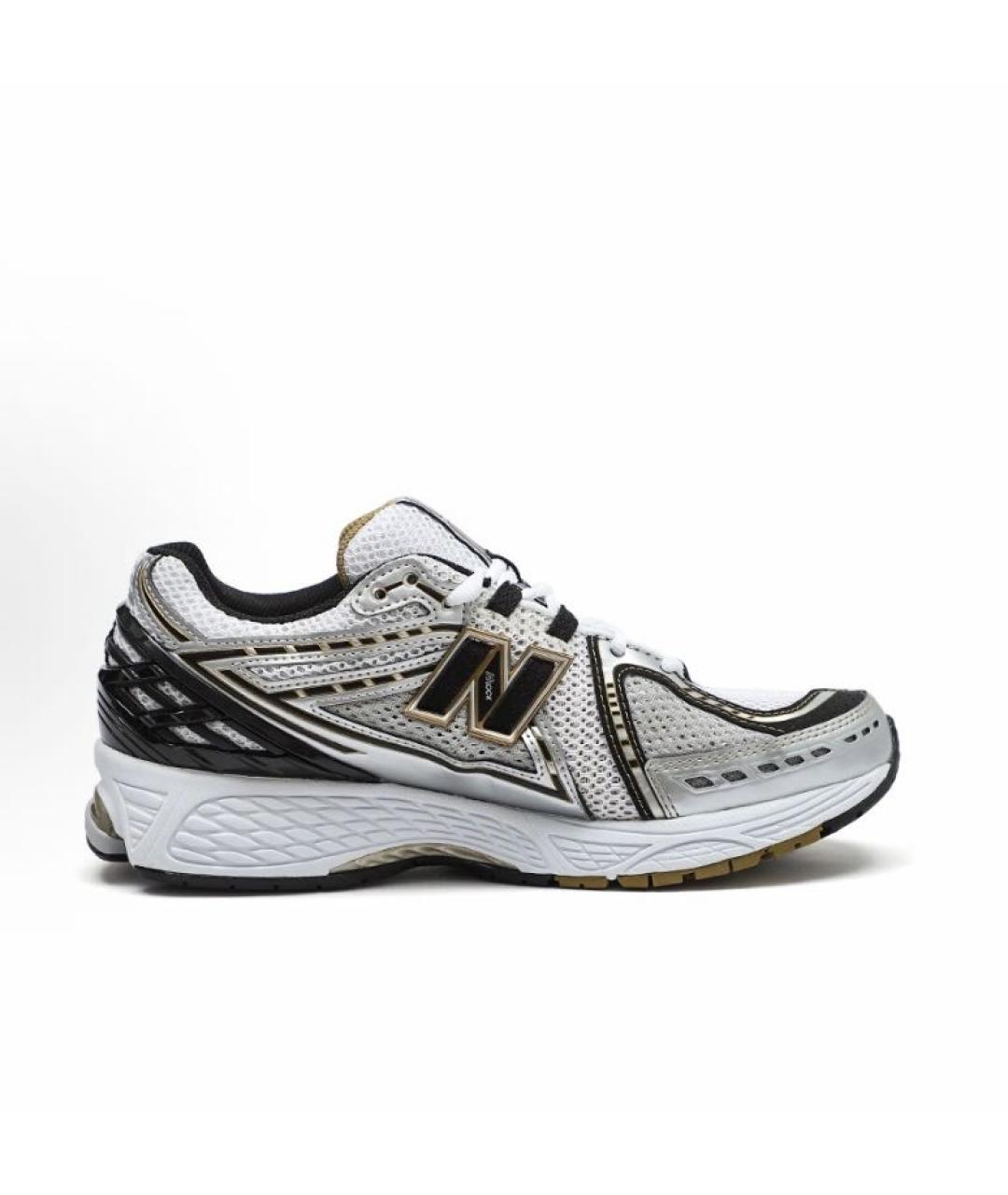 NEW BALANCE Серебряные синтетические низкие кроссовки / кеды, фото 9