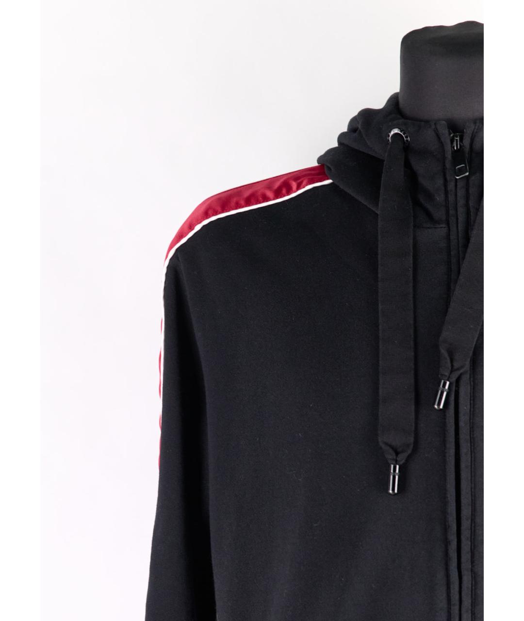 DOLCE&GABBANA Черный хлопковый спортивный костюм, фото 5