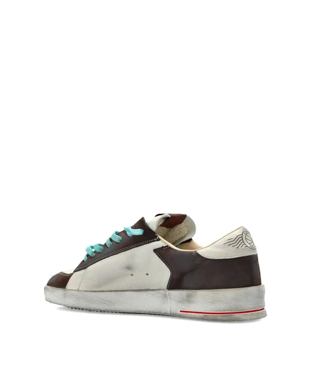 GOLDEN GOOSE DELUXE BRAND Мульти кожаные низкие кроссовки / кеды, фото 3