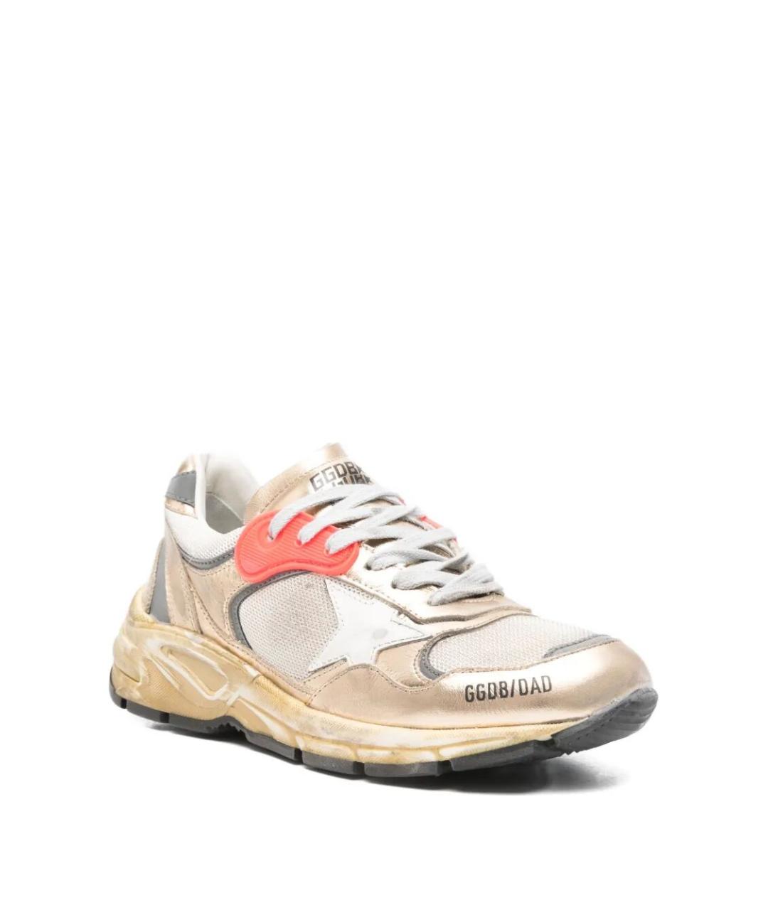 GOLDEN GOOSE DELUXE BRAND Бежевые кроссовки, фото 2