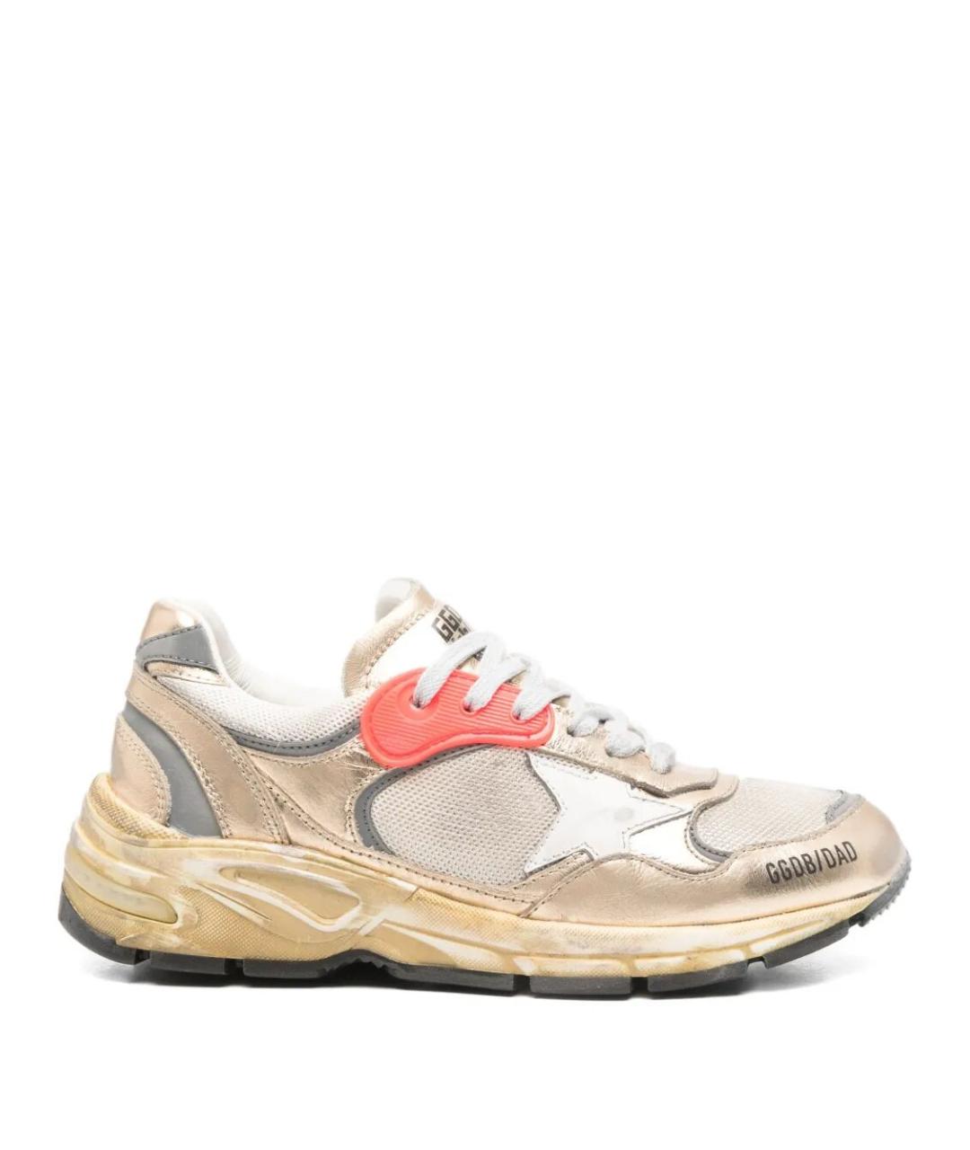 GOLDEN GOOSE DELUXE BRAND Бежевые кроссовки, фото 1