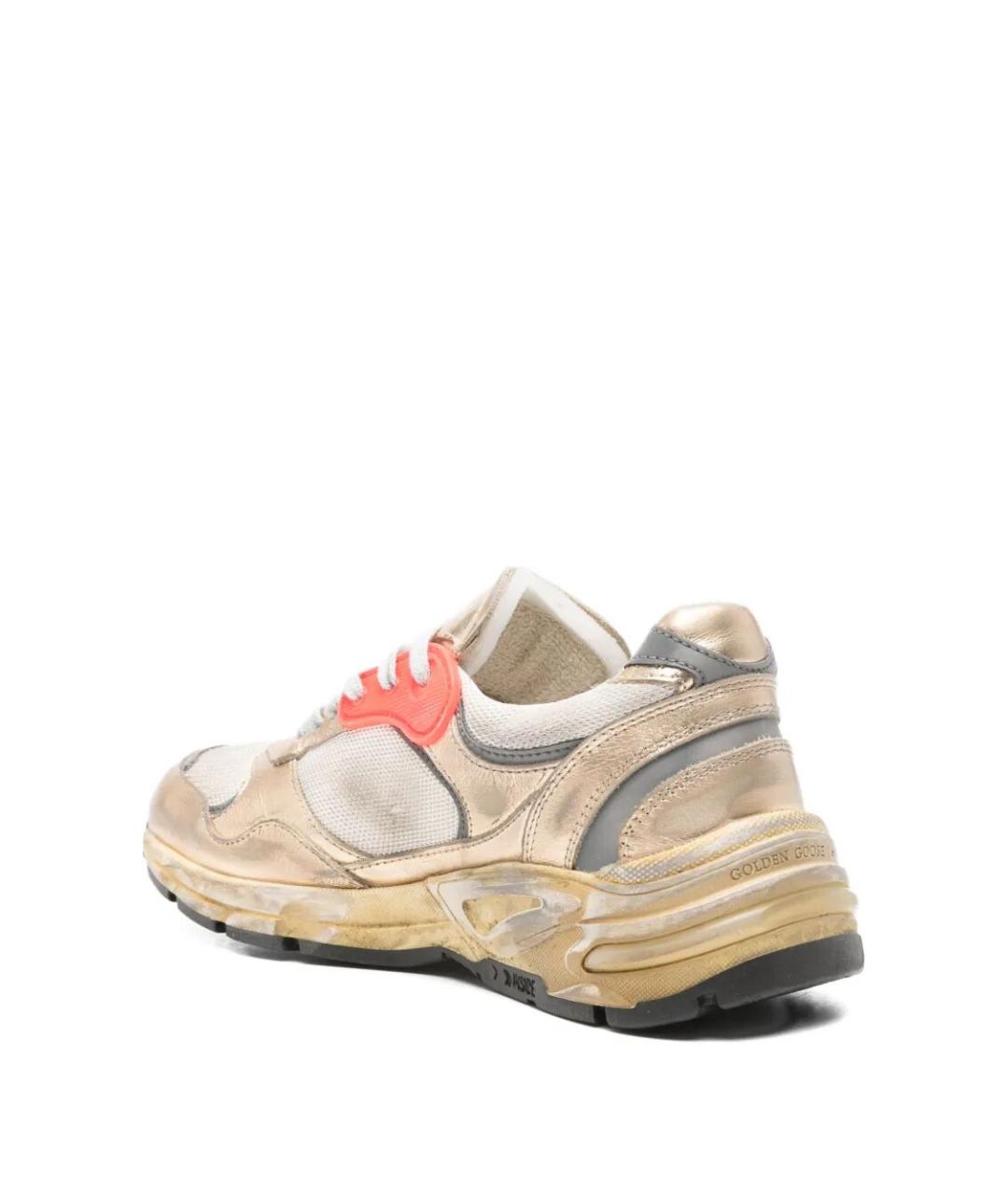 GOLDEN GOOSE DELUXE BRAND Бежевые кроссовки, фото 4