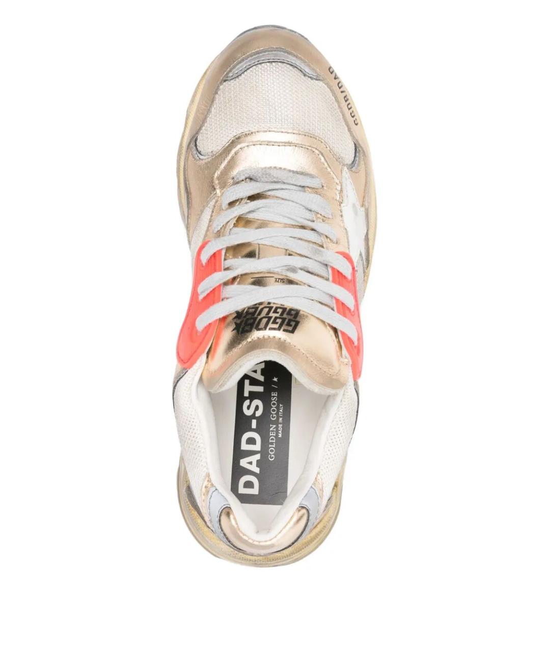 GOLDEN GOOSE DELUXE BRAND Бежевые кроссовки, фото 3