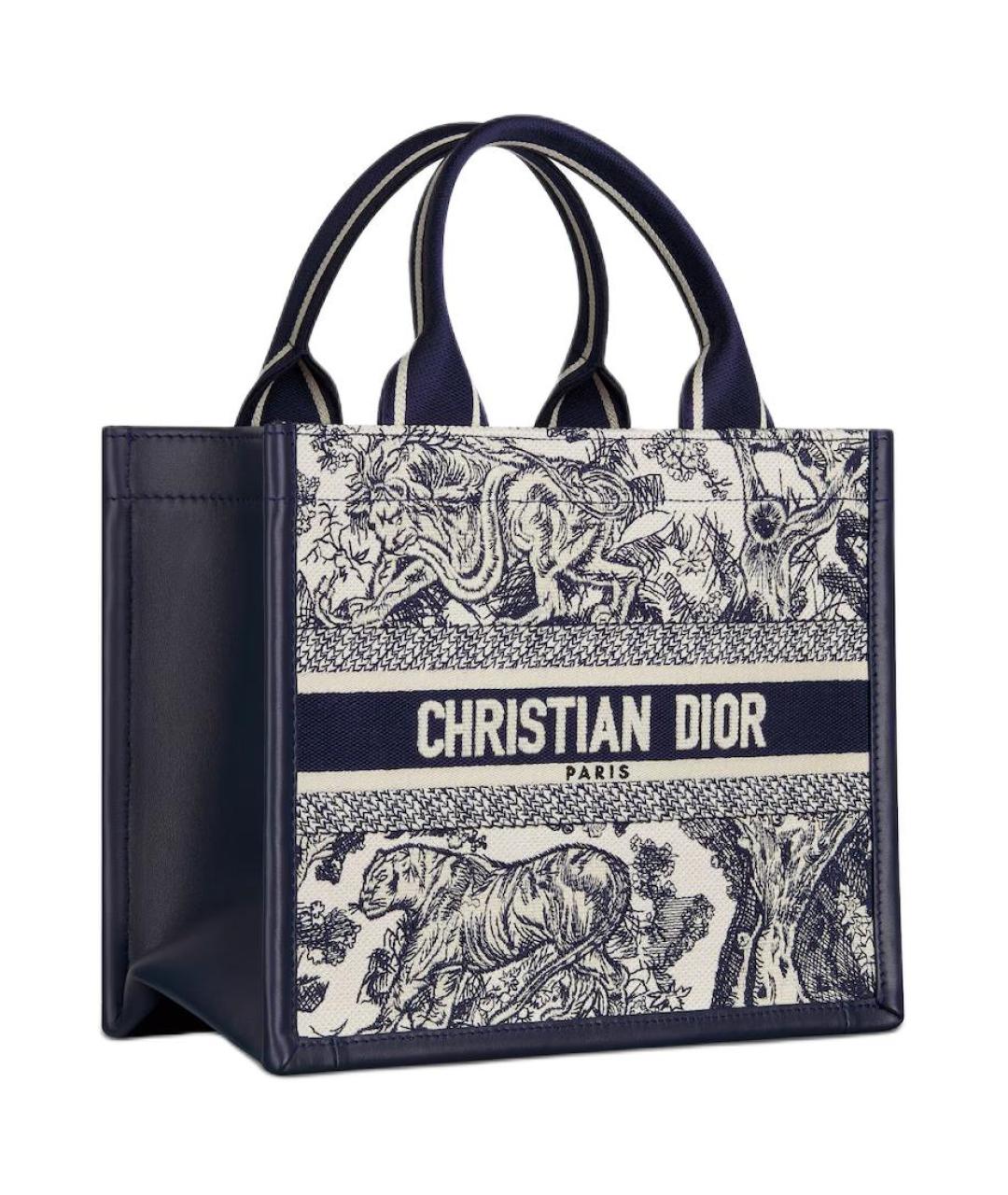CHRISTIAN DIOR Темно-синяя сумка через плечо, фото 3