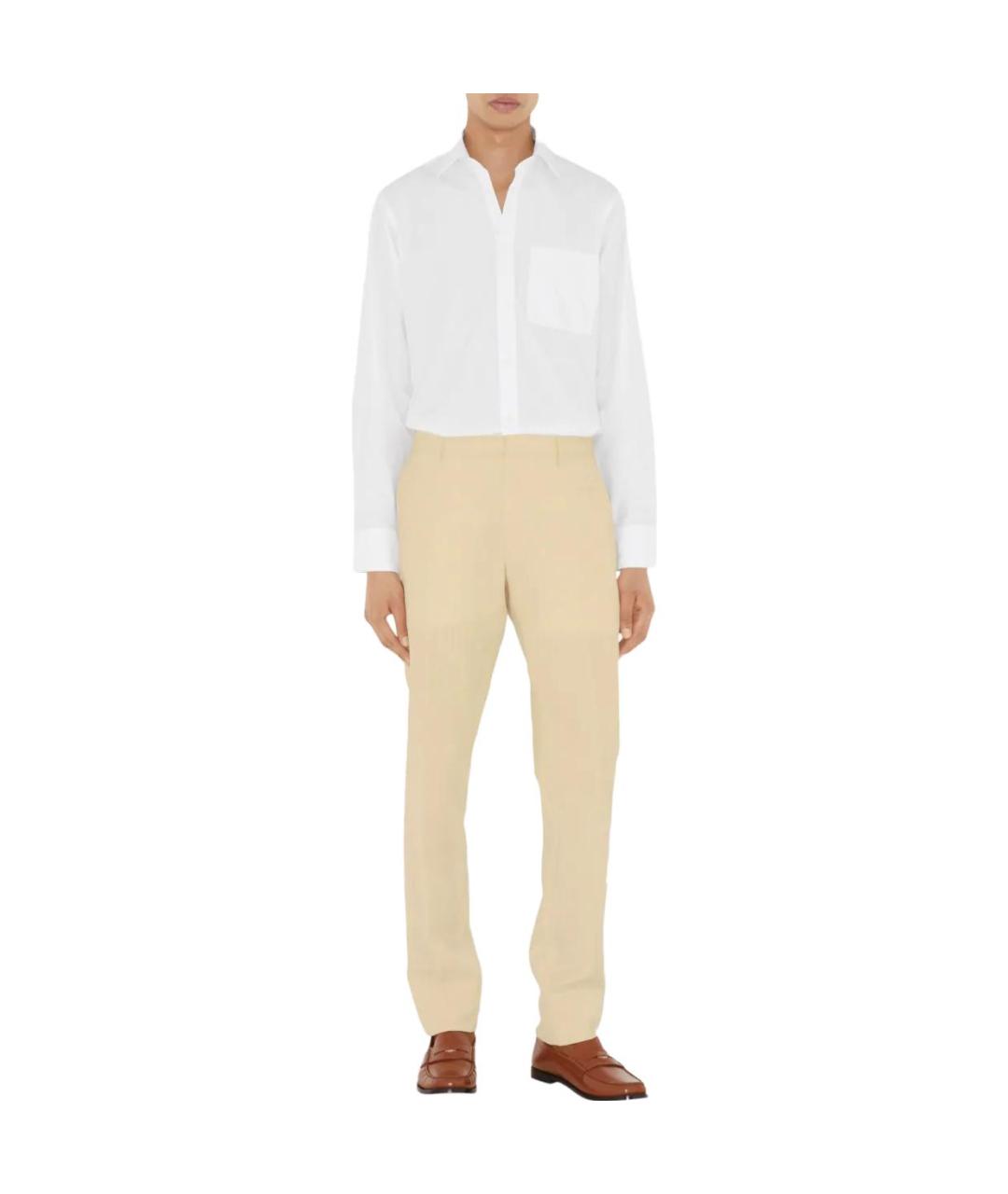 BURBERRY Белая классическая рубашка, фото 2