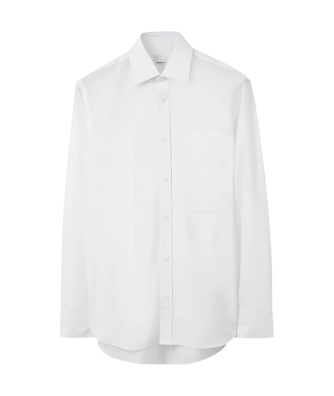 BURBERRY Белая классическая рубашка, фото 1