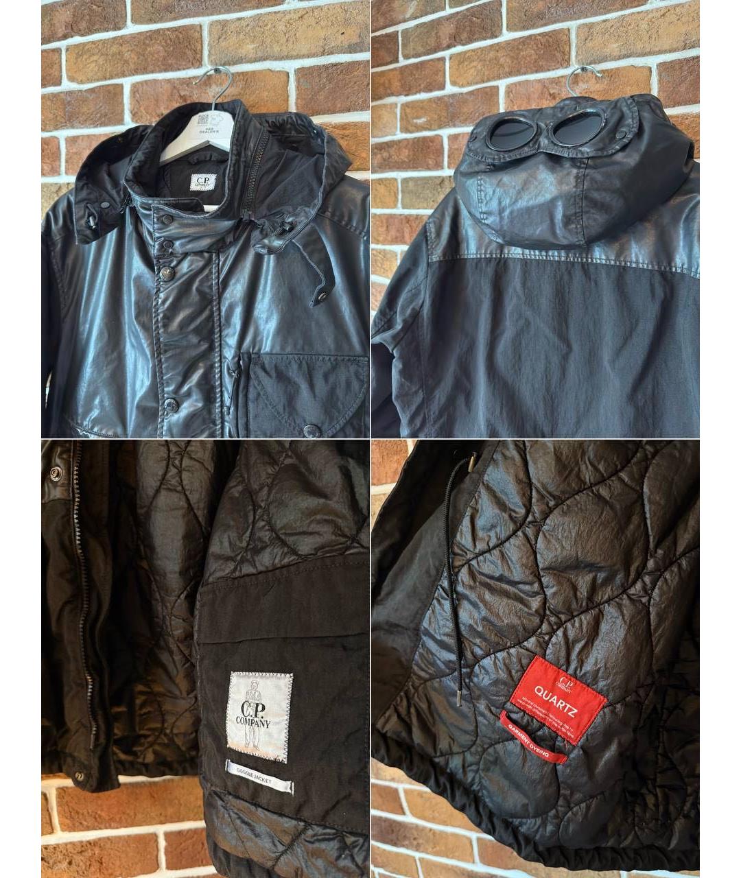 CP COMPANY Черная куртка, фото 4