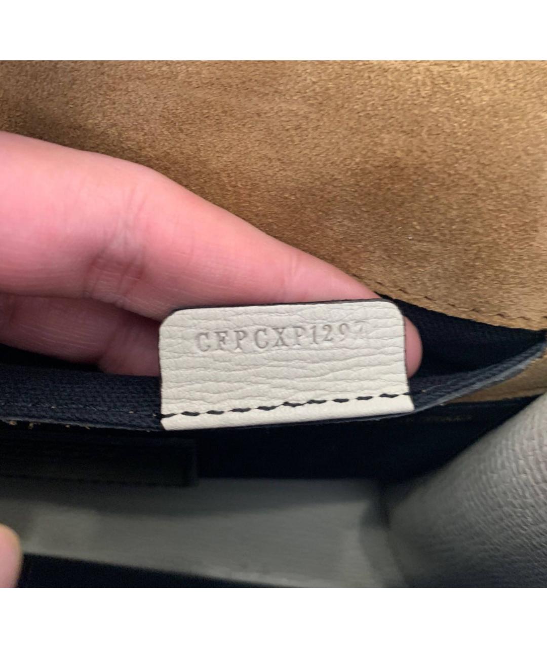 BURBERRY Бежевая кожаная сумка через плечо, фото 4
