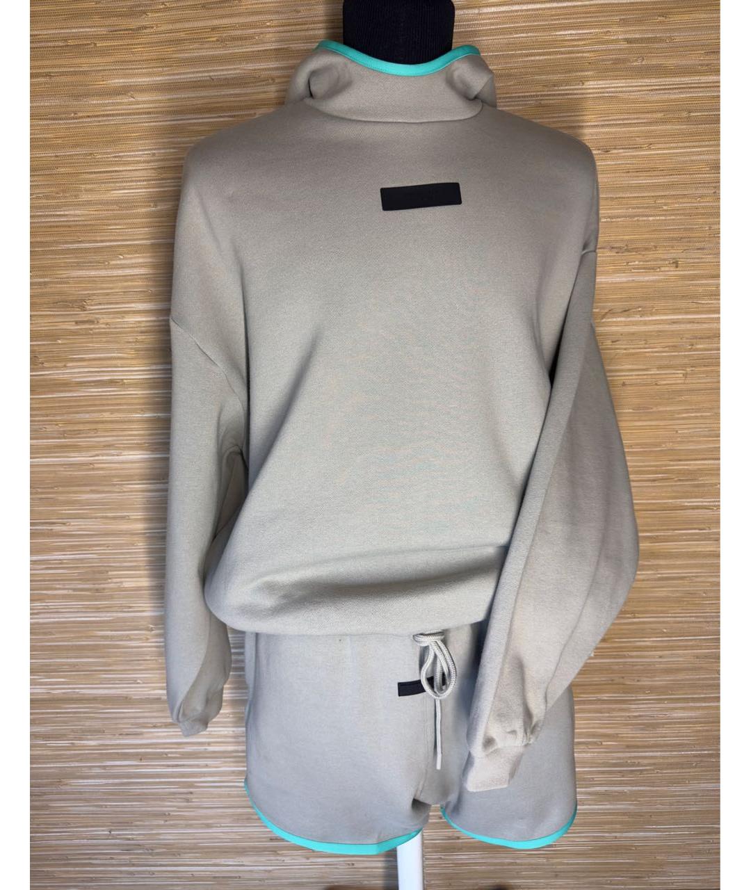 FEAR OF GOD ESSENTIALS Бежевые хлопковые шорты, фото 6