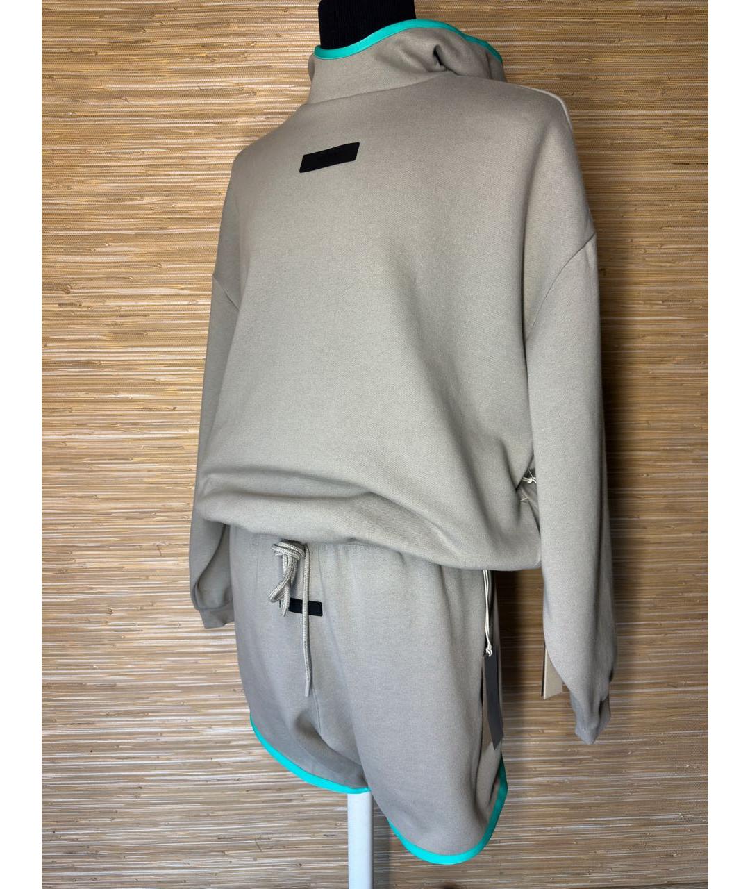 FEAR OF GOD ESSENTIALS Бежевые хлопковые шорты, фото 7