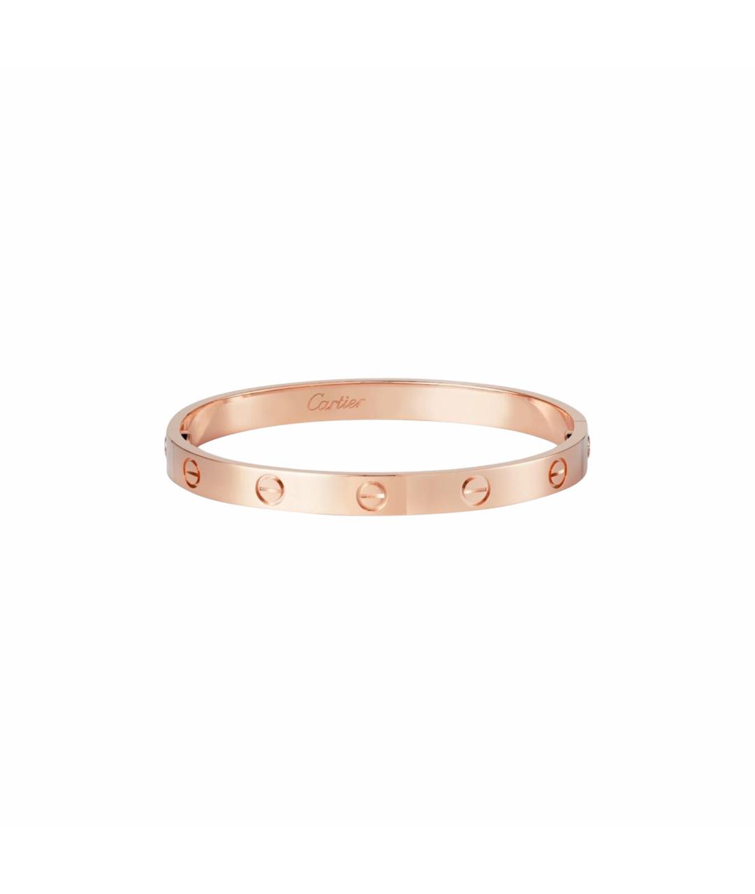 CARTIER Золотой браслет из розового золота, фото 1