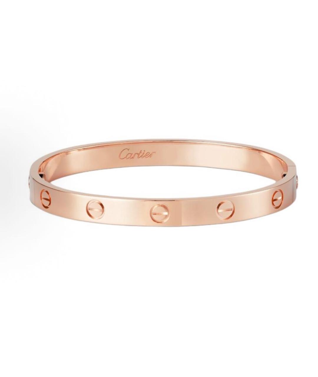 CARTIER Золотой браслет из розового золота, фото 9