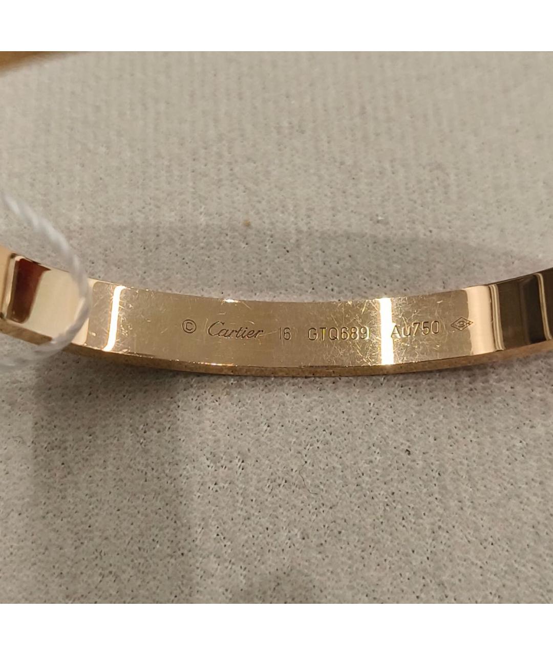 CARTIER Золотой браслет из розового золота, фото 8