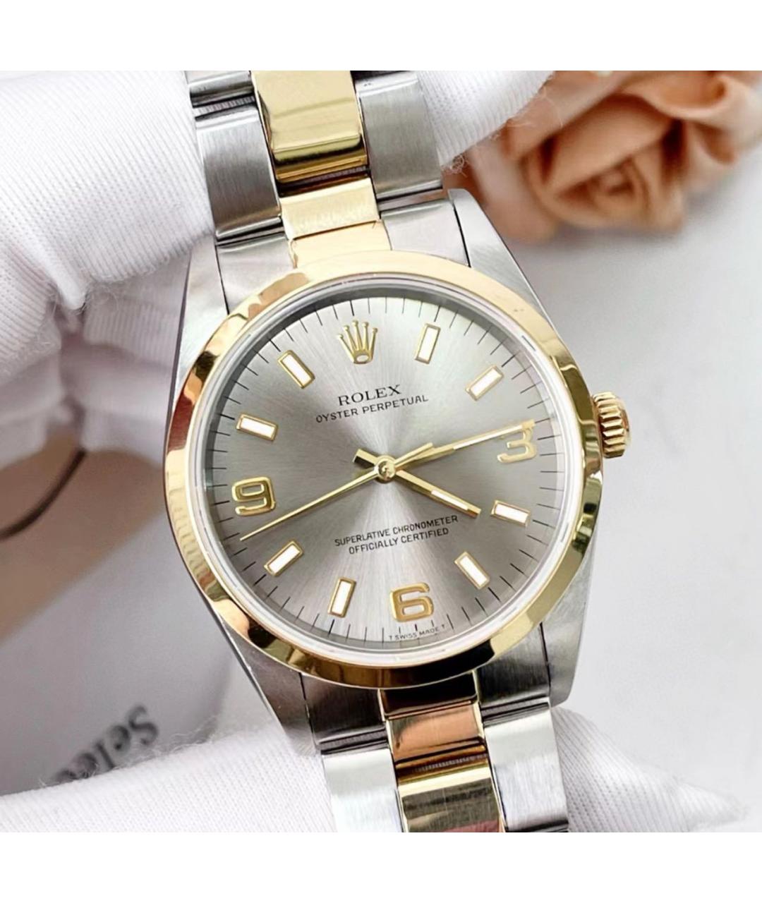 ROLEX Золотые часы из желтого золота, фото 7