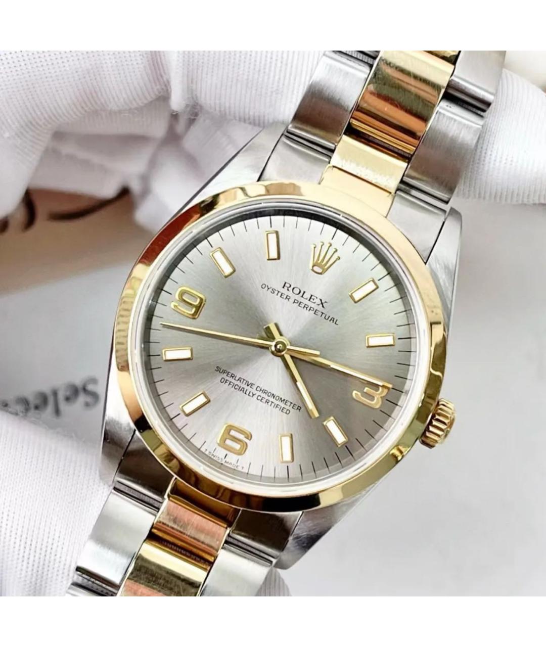 ROLEX Золотые часы из желтого золота, фото 5