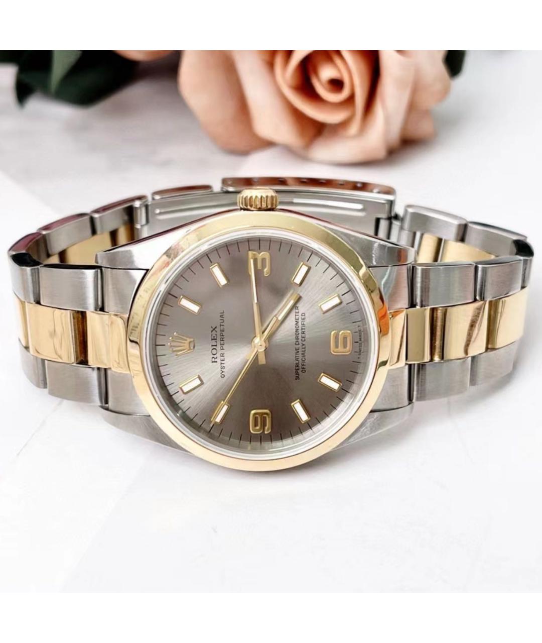 ROLEX Золотые часы из желтого золота, фото 8