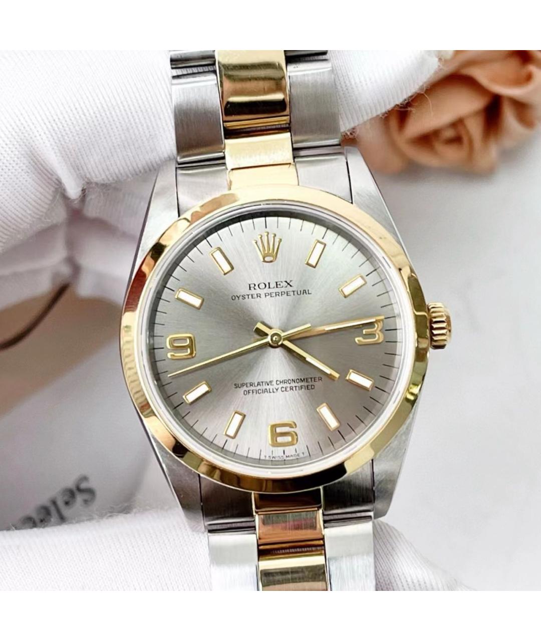 ROLEX Золотые часы из желтого золота, фото 6