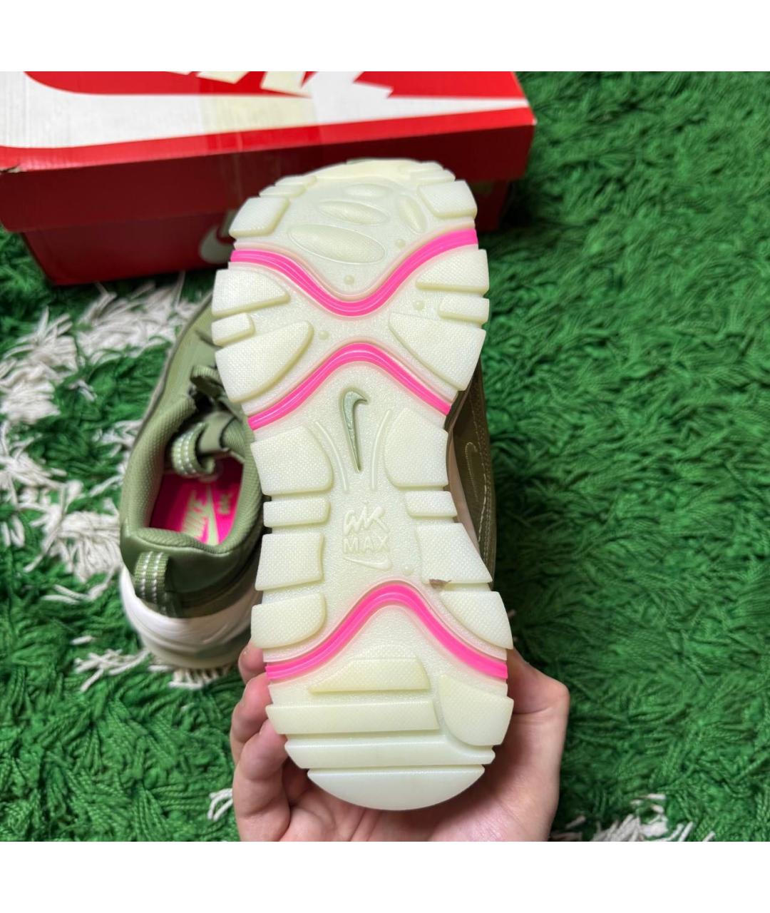 NIKE Зеленые кроссовки, фото 8