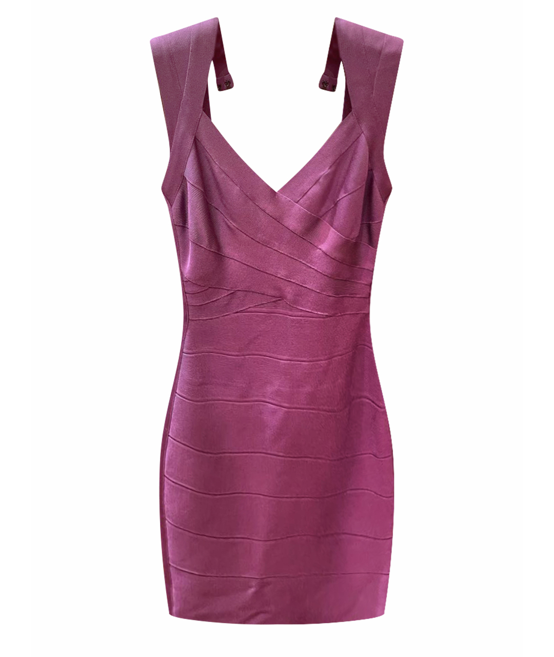 HERVE LEGER Фиолетовое вечернее платье, фото 1