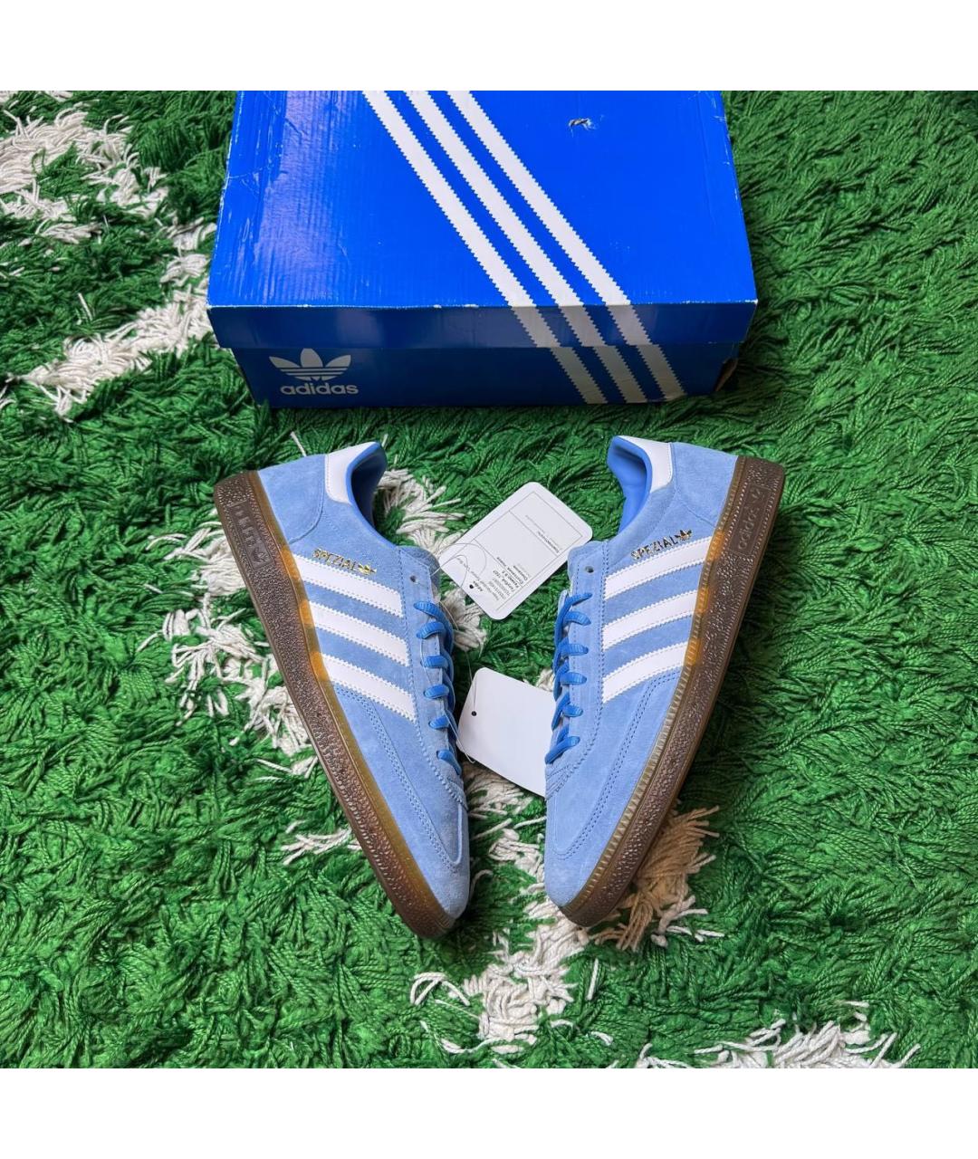 ADIDAS Голубые низкие кроссовки / кеды, фото 8