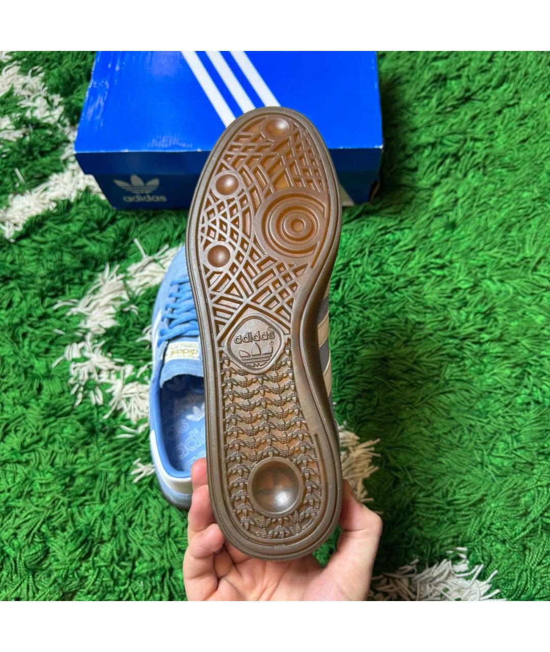 ADIDAS Голубые низкие кроссовки / кеды, фото 7