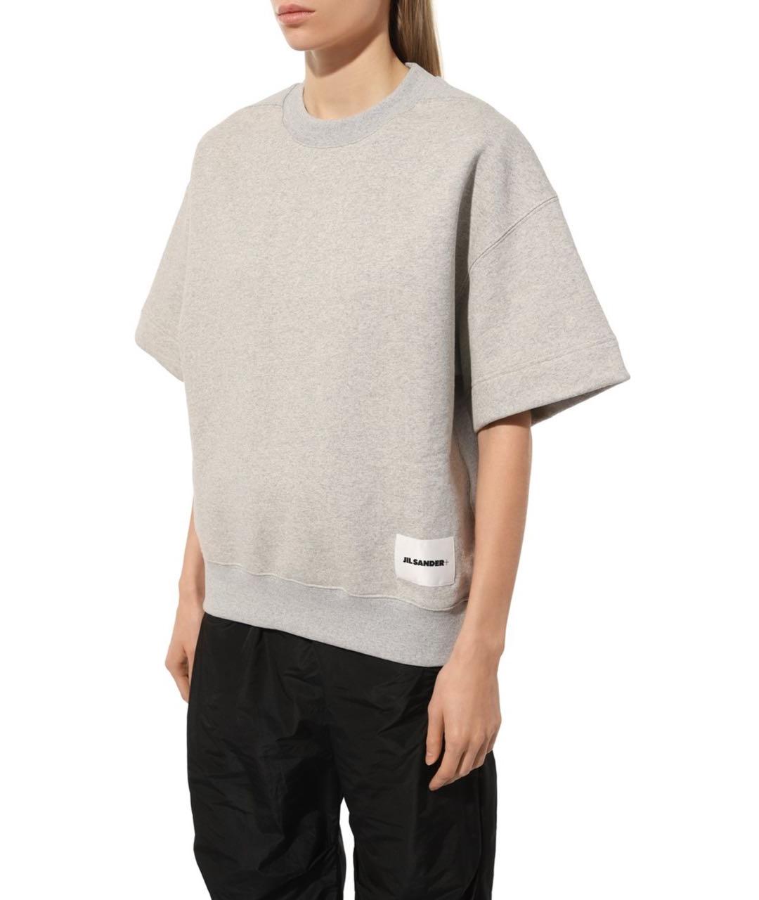 JIL SANDER Серый хлопковый костюм с брюками, фото 3