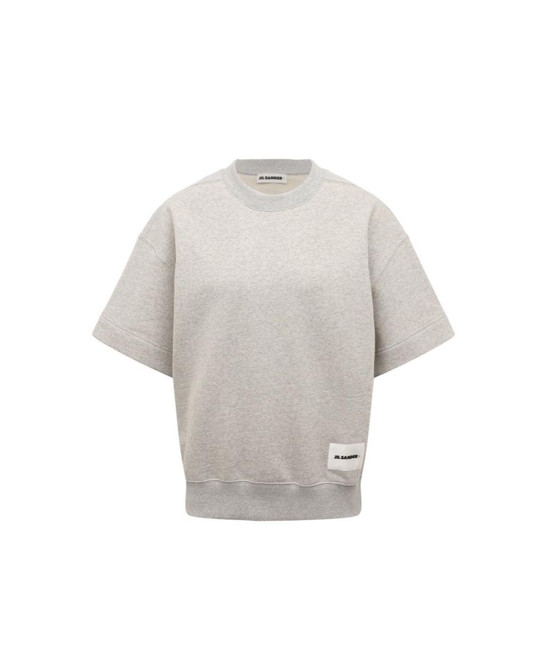 JIL SANDER Серый хлопковый костюм с брюками, фото 7