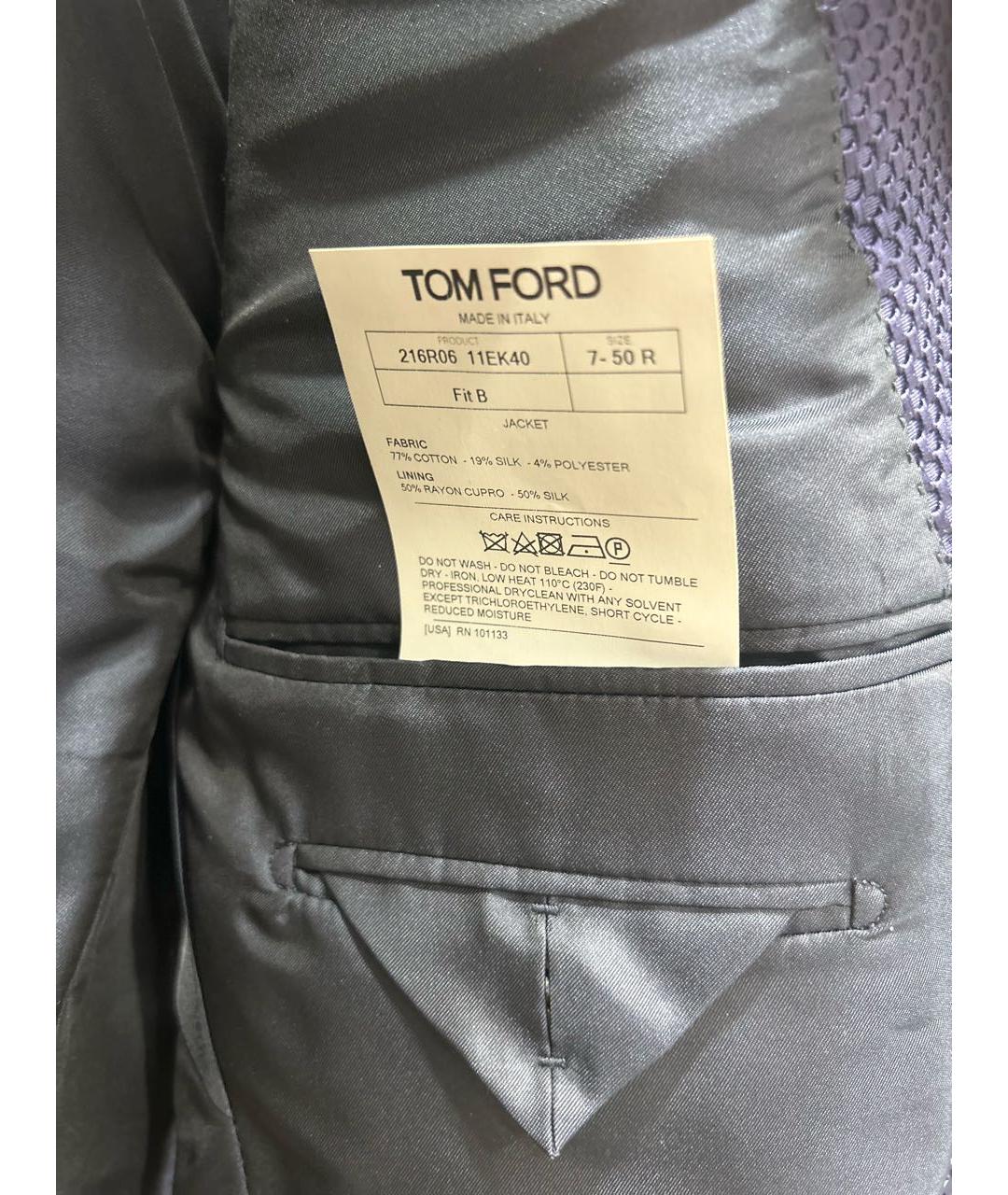 TOM FORD Синий пиджак, фото 4