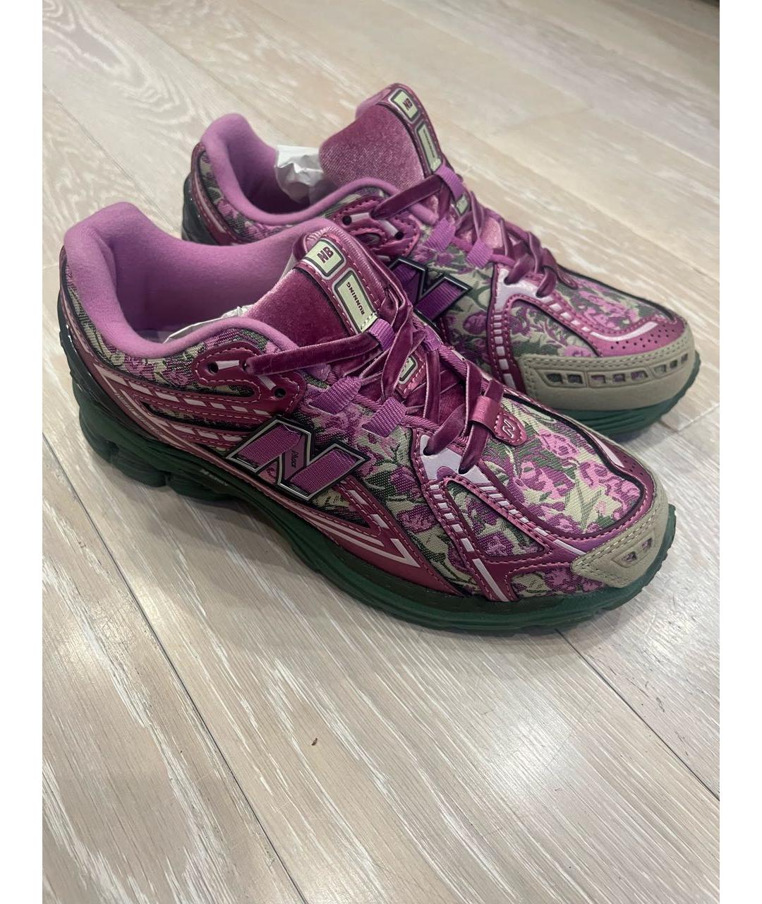 NEW BALANCE Фиолетовые текстильные кроссовки, фото 2