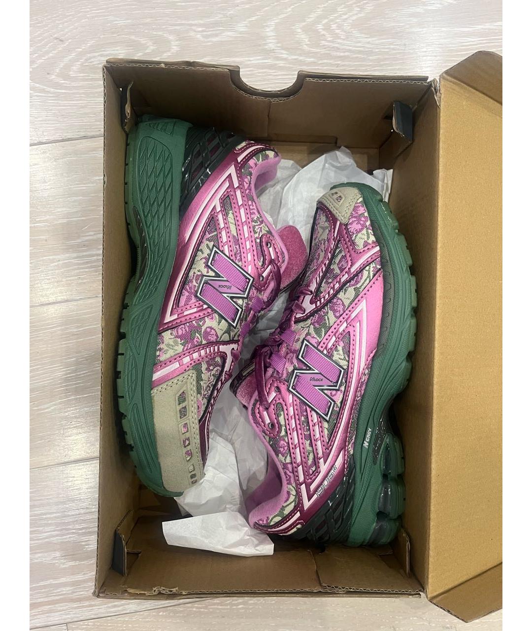 NEW BALANCE Фиолетовые текстильные кроссовки, фото 4